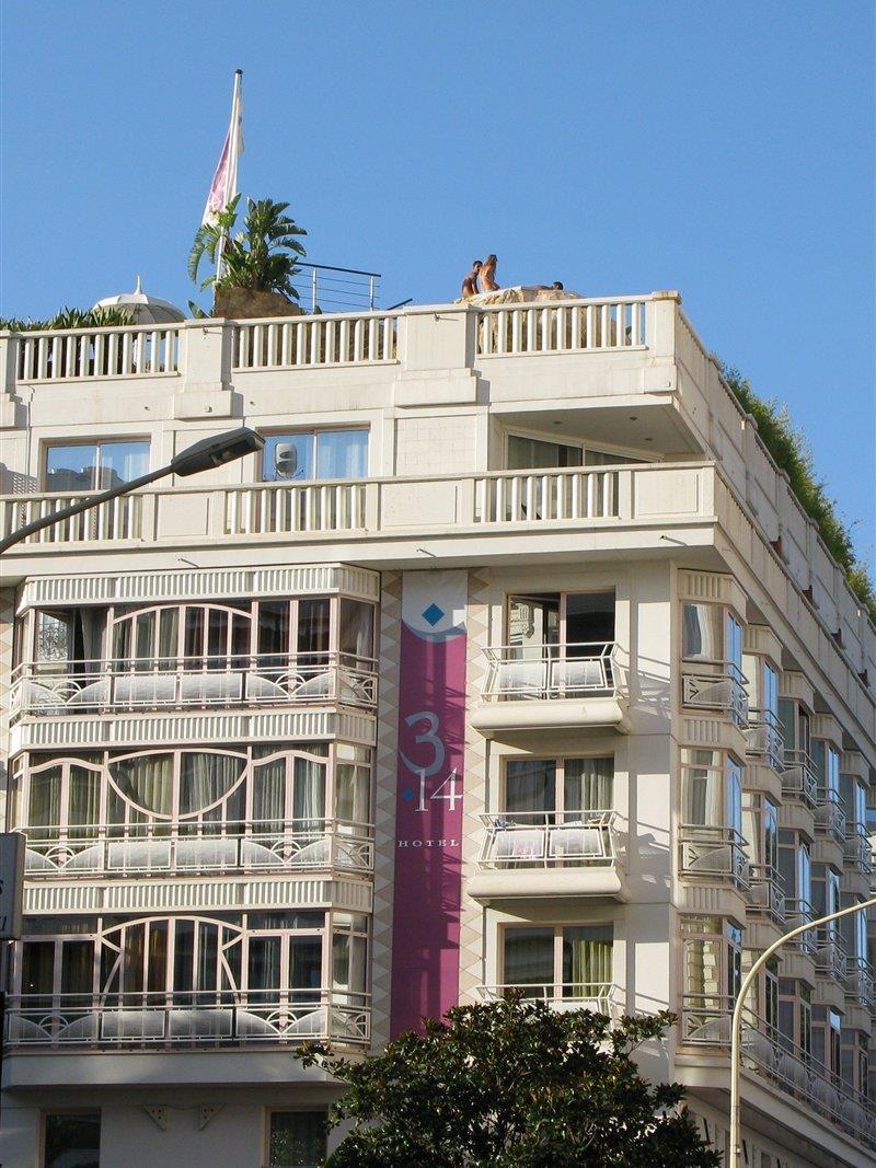 Hotel 3.14 Cannes Exterior foto